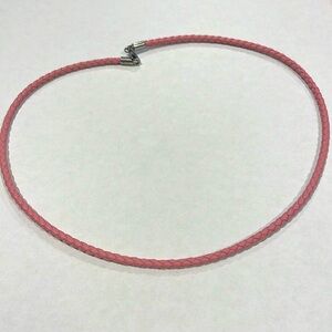 James Avery leather necklace